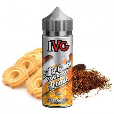 IVG Butter Cookie Tobacco 36/120ml Flavorshot