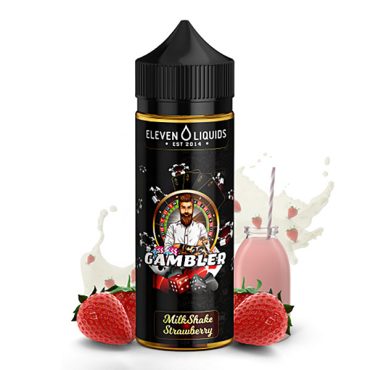 Gambler – Milkshake Strawberry 24/120ml Flavorshot