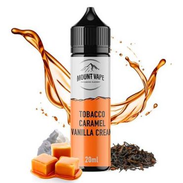 Mount Vape Tobacco Caramel Vanilla Cream 15/60ml