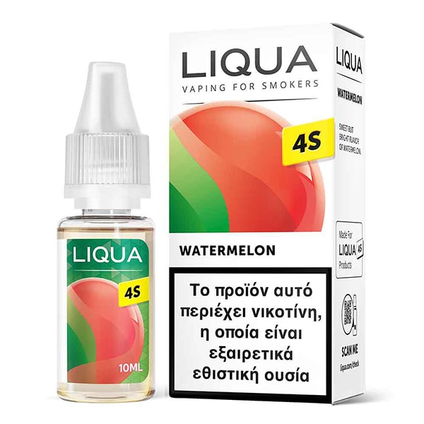 Liqua 4S - Watermelon Hybrid Salt 10ml 20mg