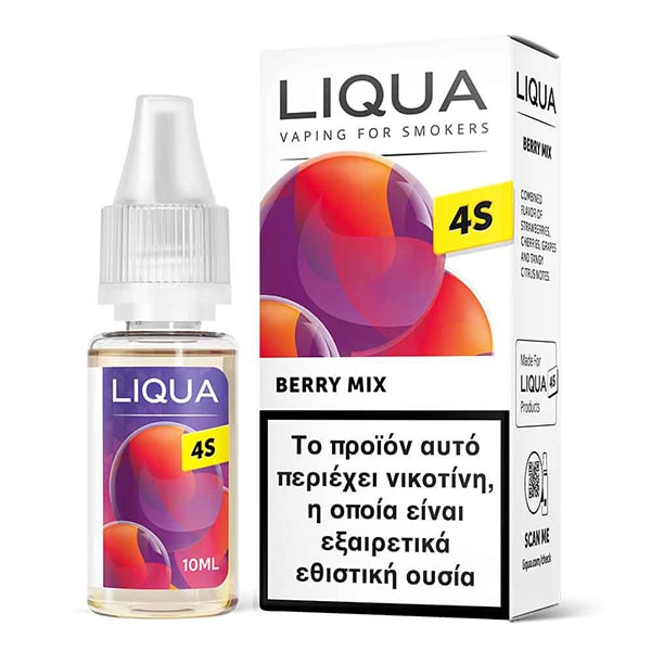 Liqua 4S - Berry Mix Hybrid Salt 10ml 20mg